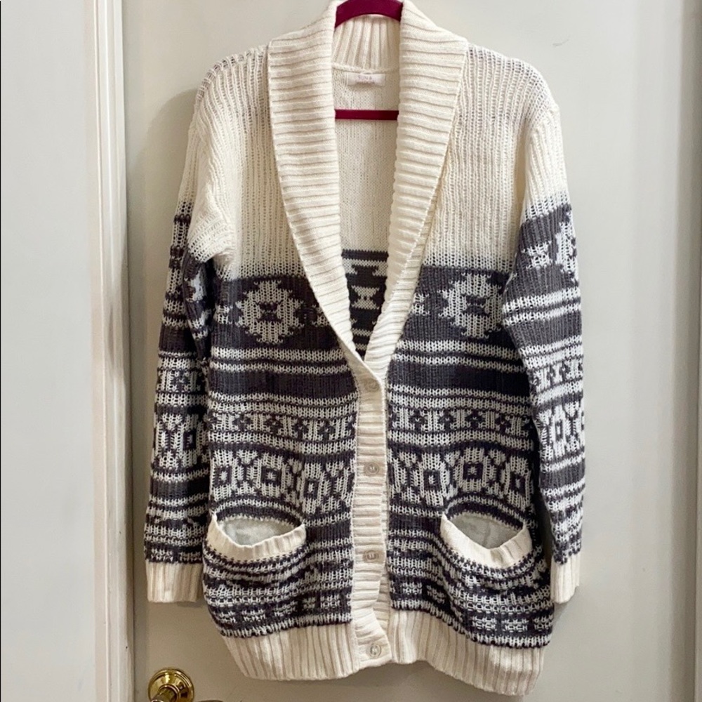 Sun and Shadow cardigan